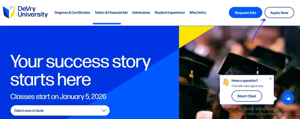 DeVry University Student Portal