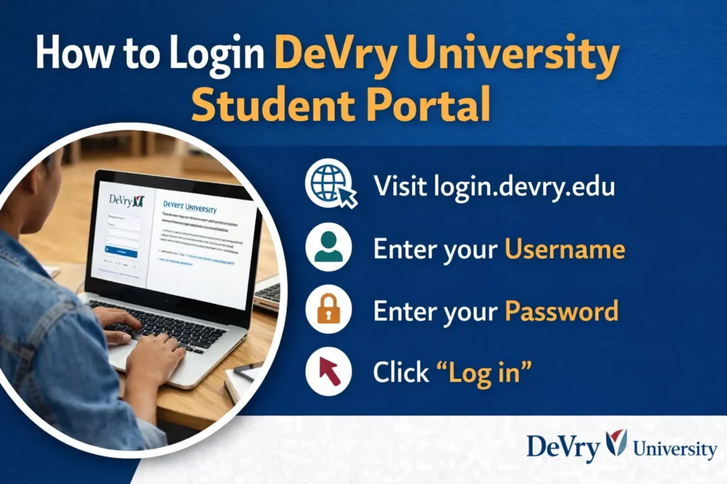 How to Login DeVry University Student Portal